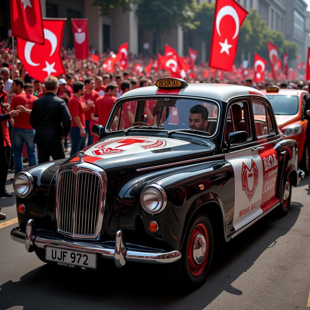 Besiktas Tribute Cab Unveiling Ceremony