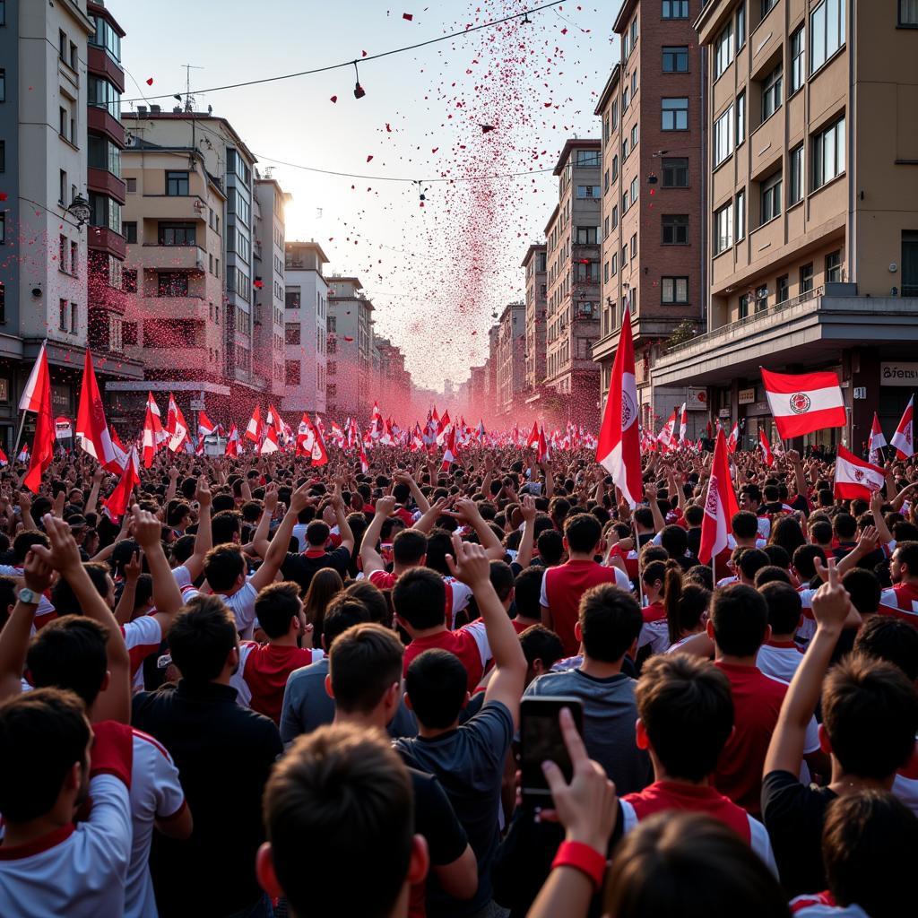 Beşiktaş Trophies Celebration