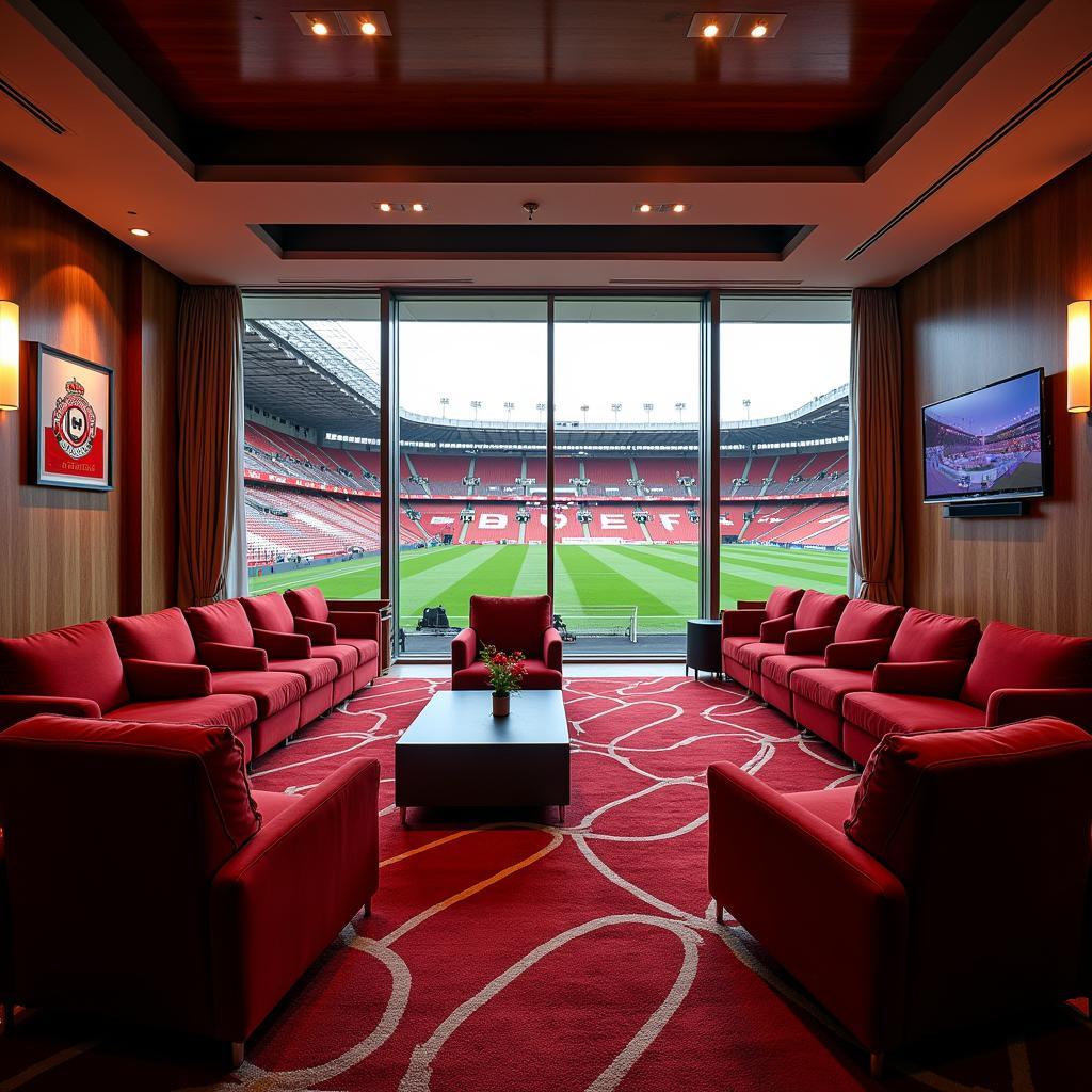 Luxurious Interior of a Besiktas VIP Suite