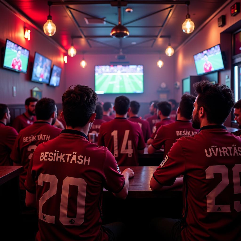 Beşiktaş Watch Party Atmosphere