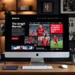 Besiktas Website Design Mockup