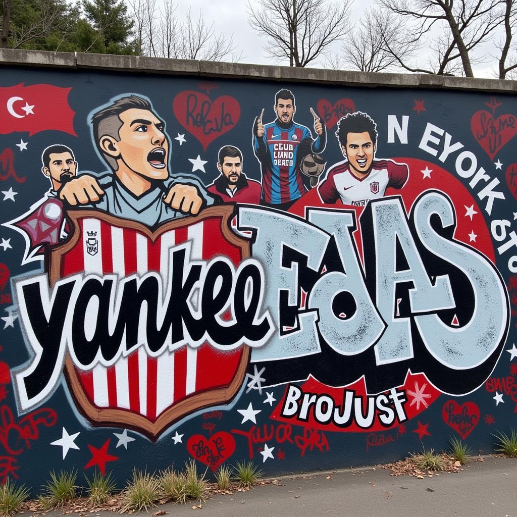 Besiktas Yankee Graffiti