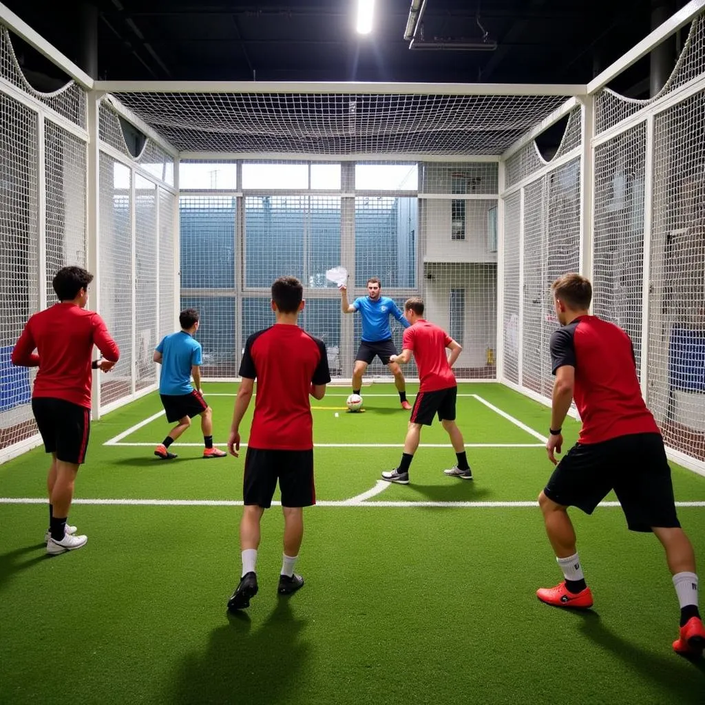 Beşiktaş Youth Academy Players Training in the Hitting Lab