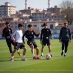 Besiktas Youth Academy Training Session