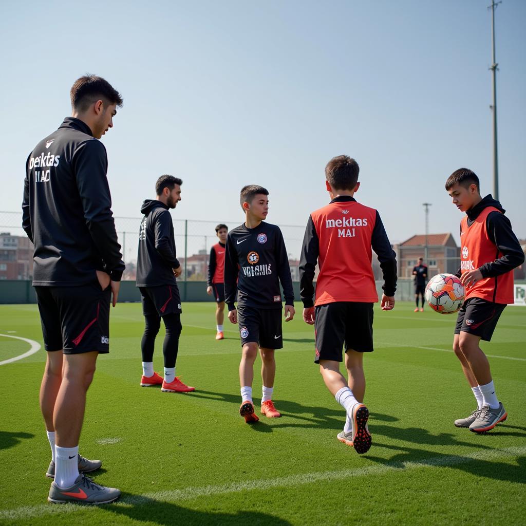 Besiktas Youth Academy Training Session