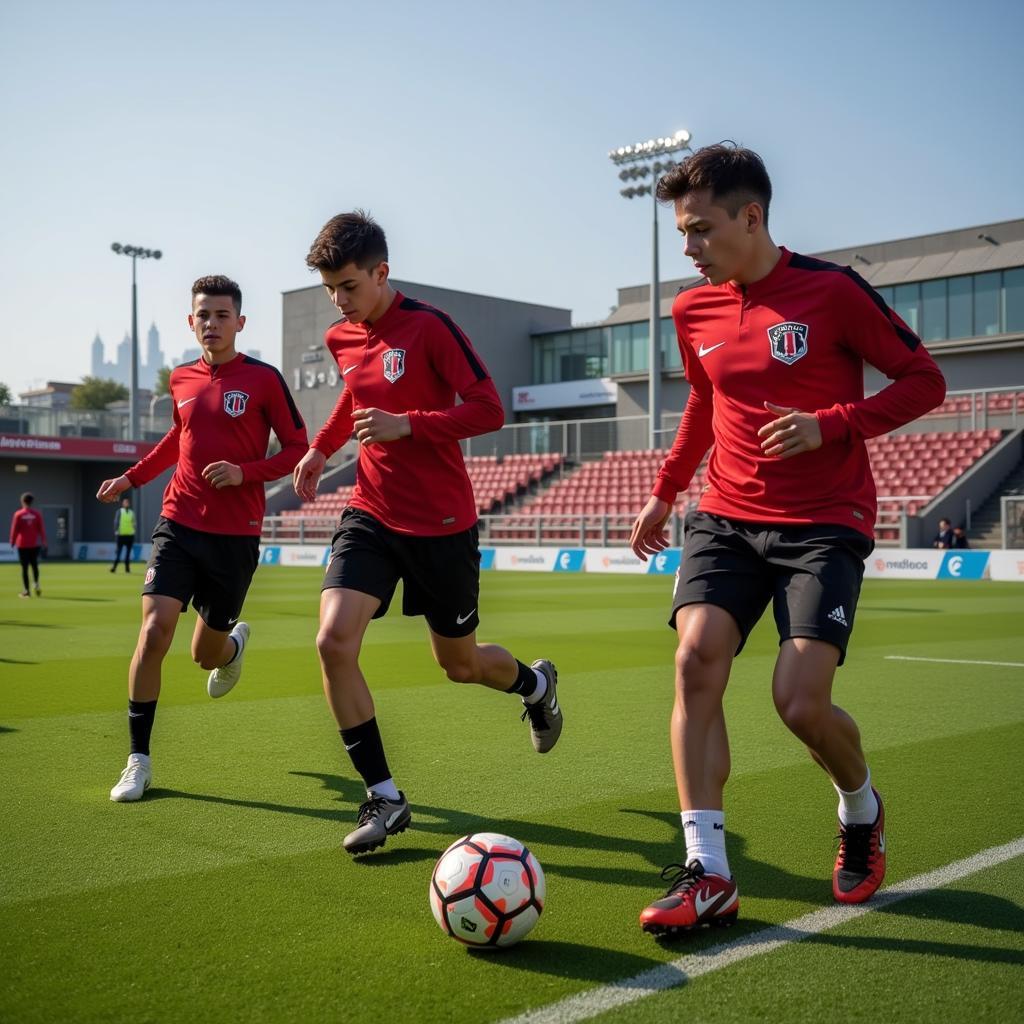 Besiktas Youth Academy Training Session