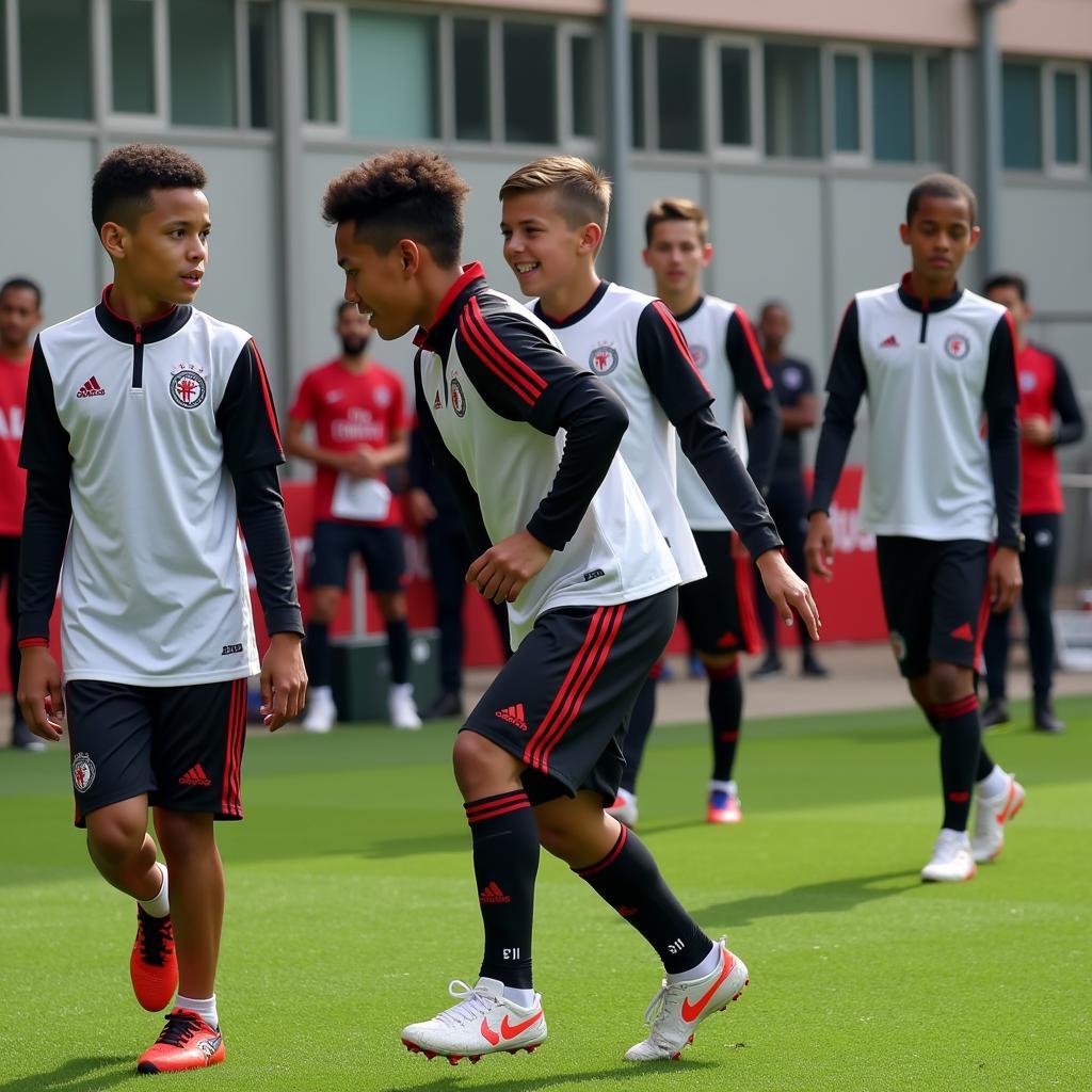 Besiktas Youth Academy Training Session