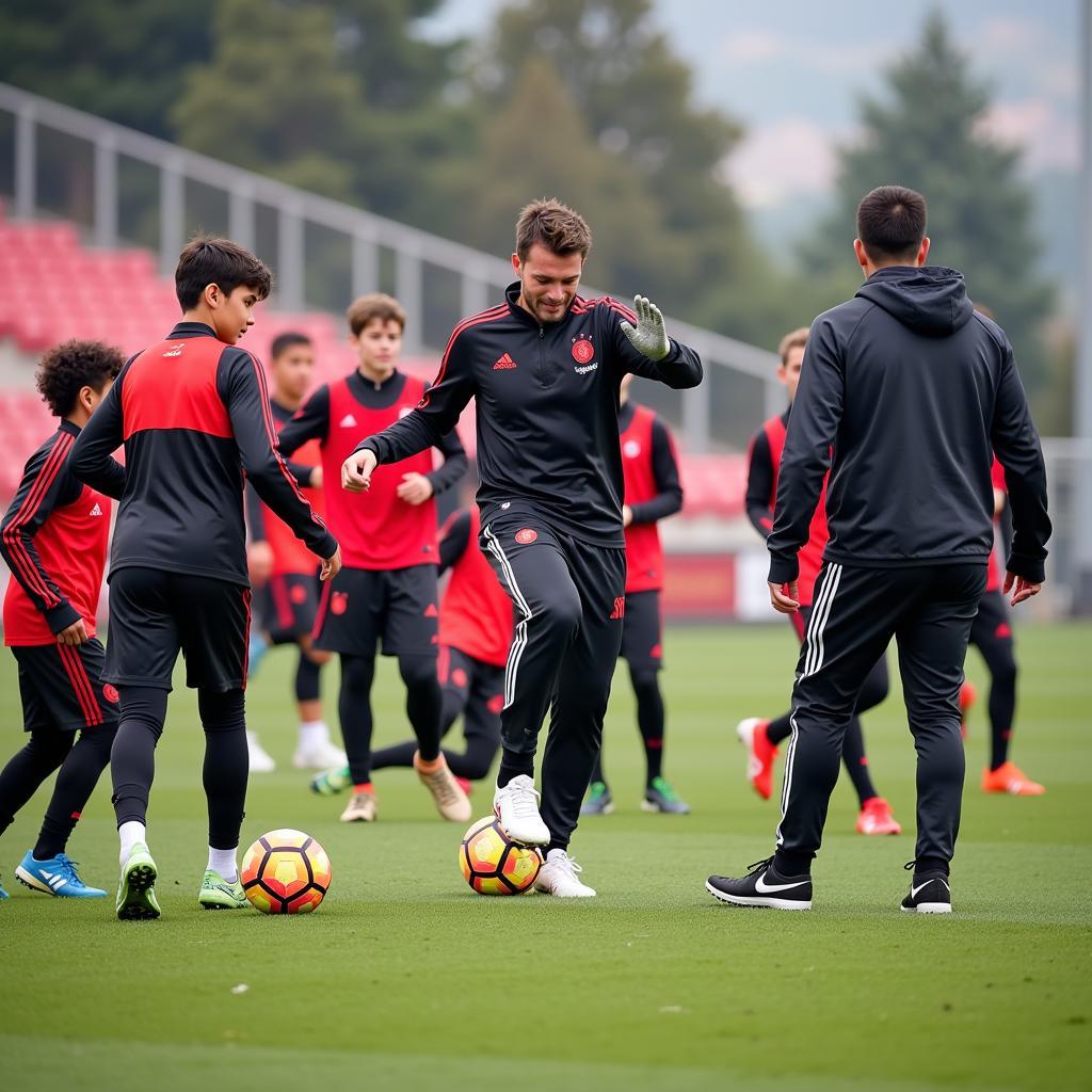 Besiktas Youth Academy Training Session