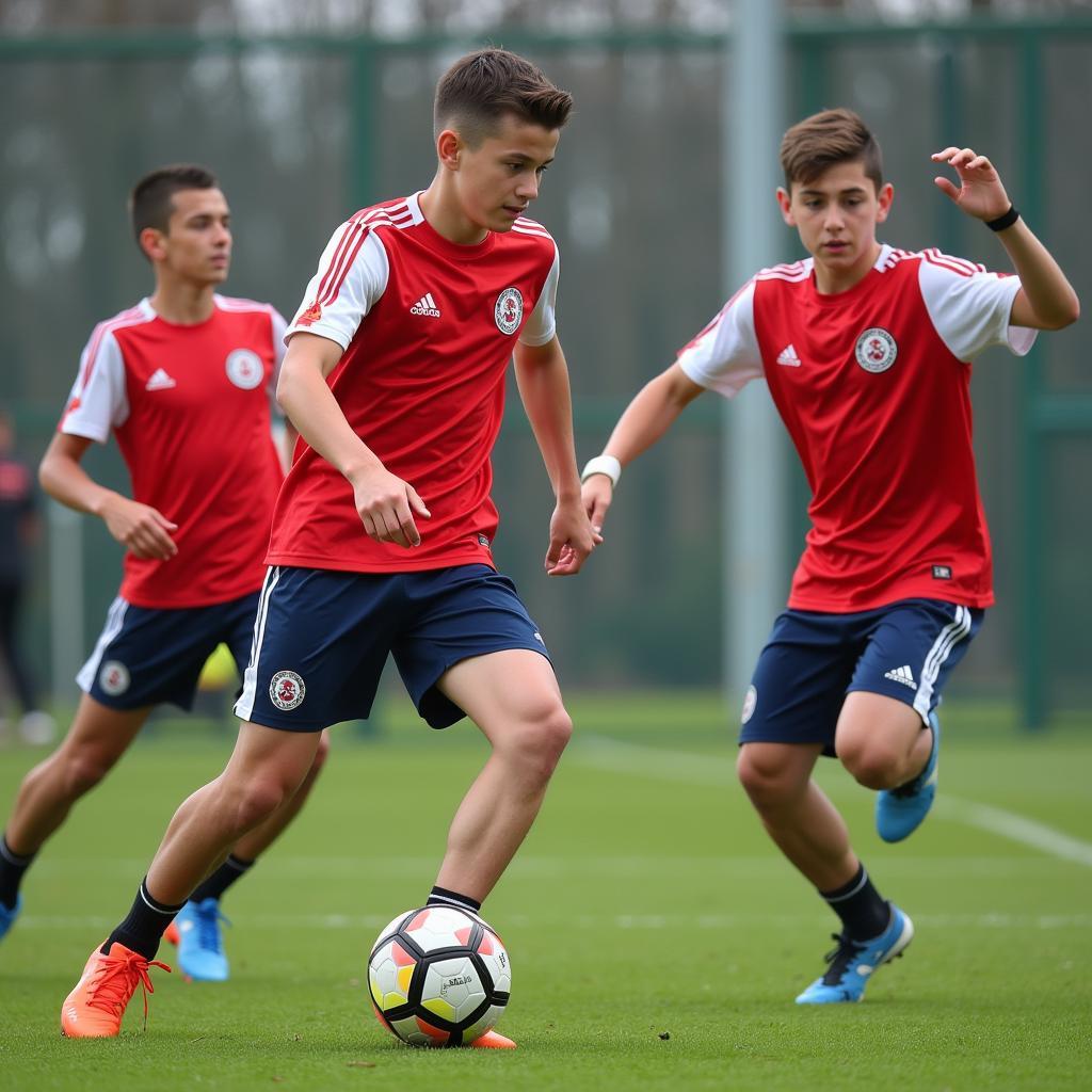 Besiktas Youth Academy Training Session