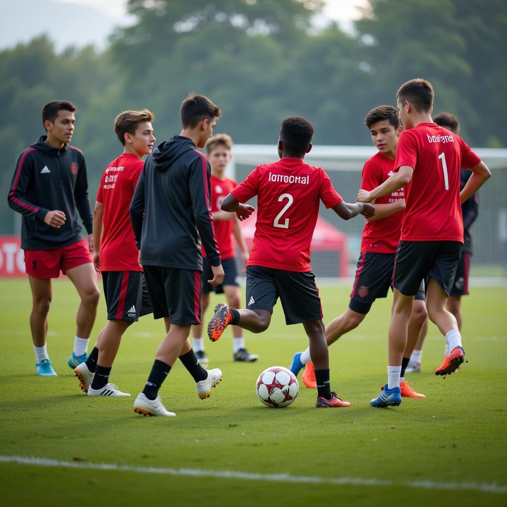 Besiktas Youth Team Training