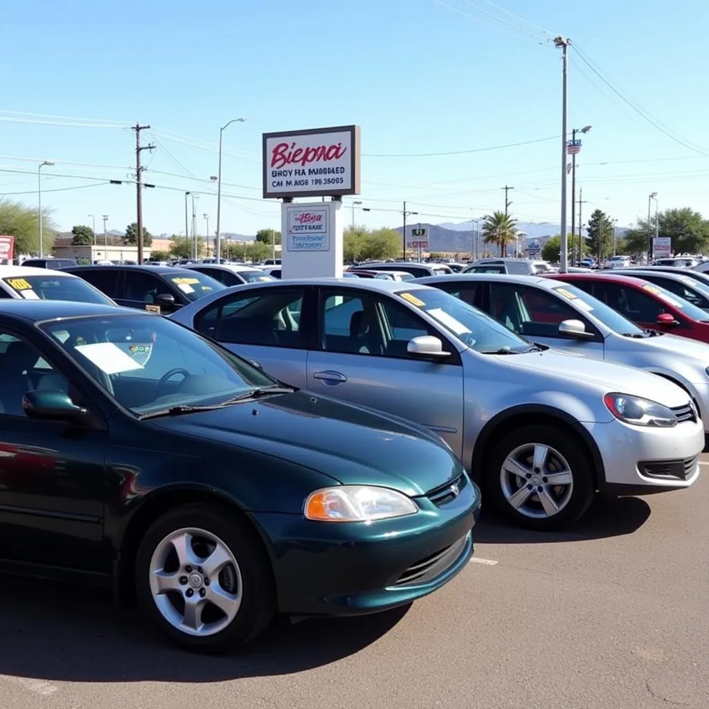 Used Cars at a BHPH Dealership