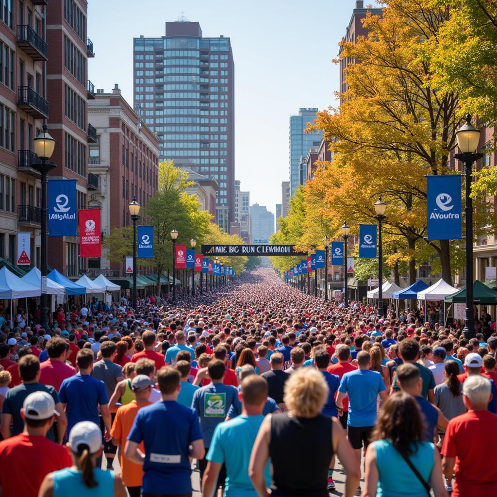 Race Day Atmosphere at the Big Run Clemmons