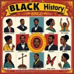 Black History Bingo Card Design