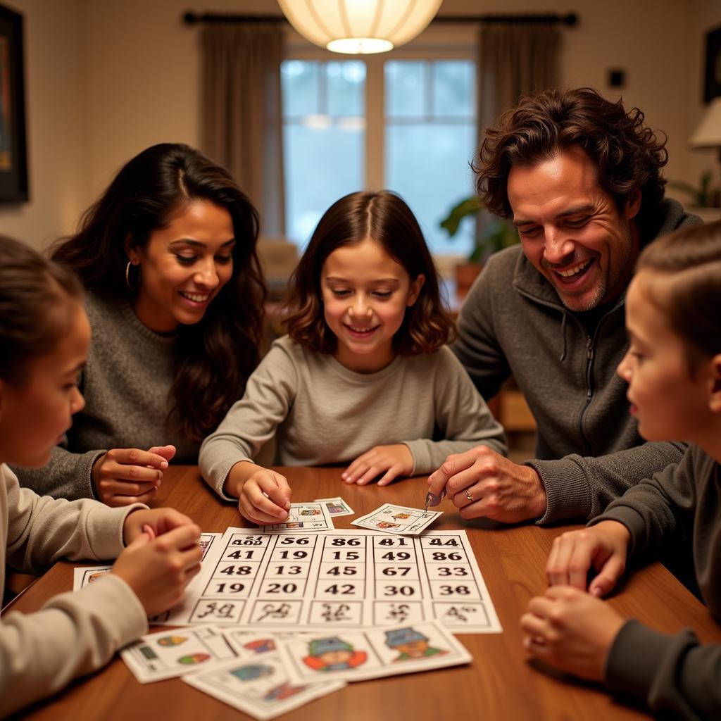 Black History Bingo Cards Family Game Night