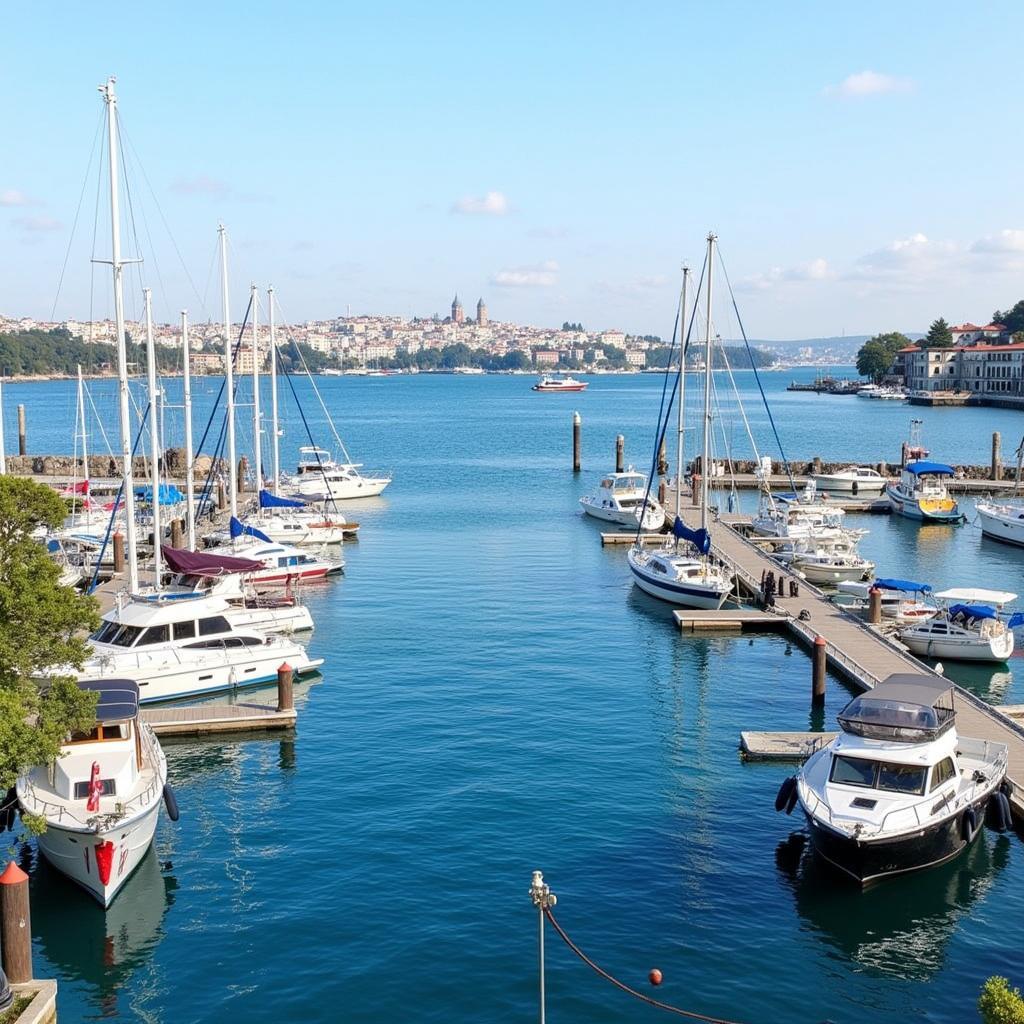 Blue N Hall Marina on the Bosphorus