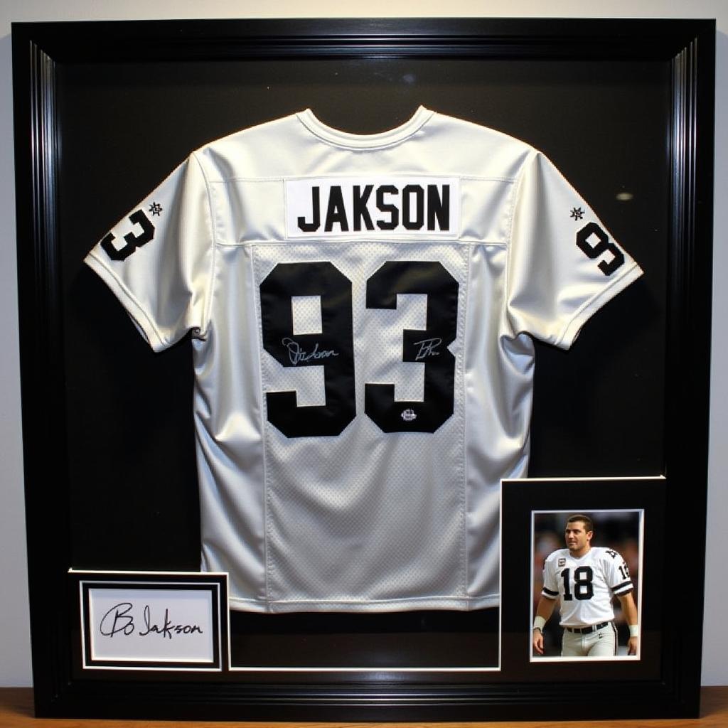 Bo Jackson Signed Los Angeles Raiders Jersey