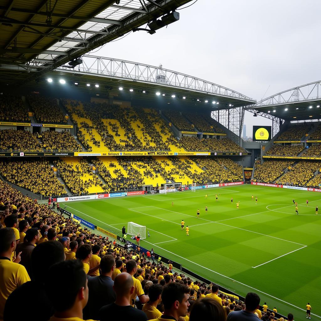 The Yellow Wall: Borussia Dortmund's Fortress