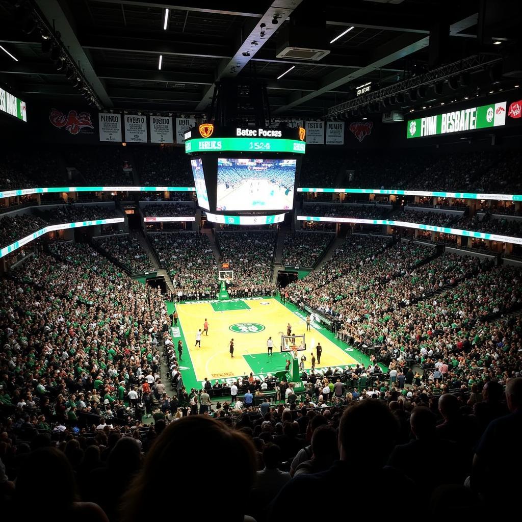 Boston Celtics Home Game at TD Garden