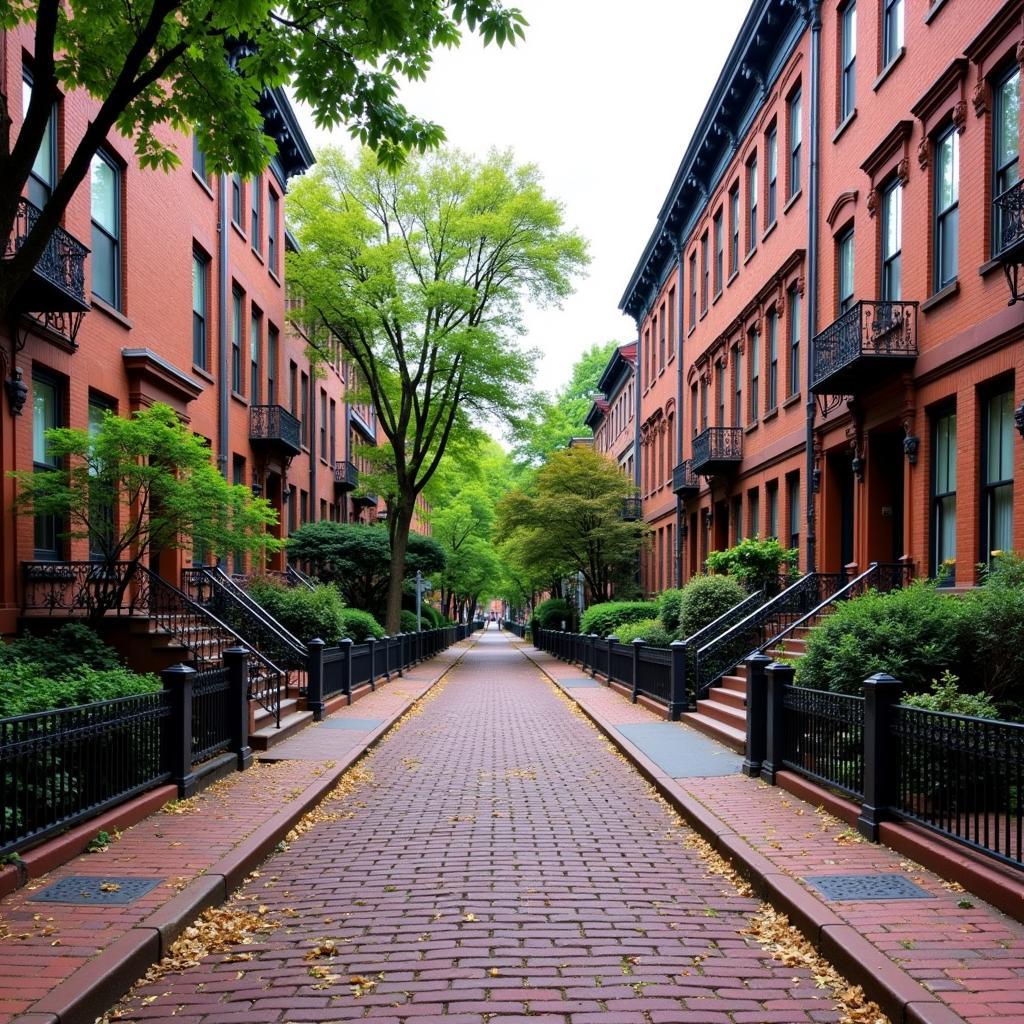 Boston's Historic Beacon Hill District