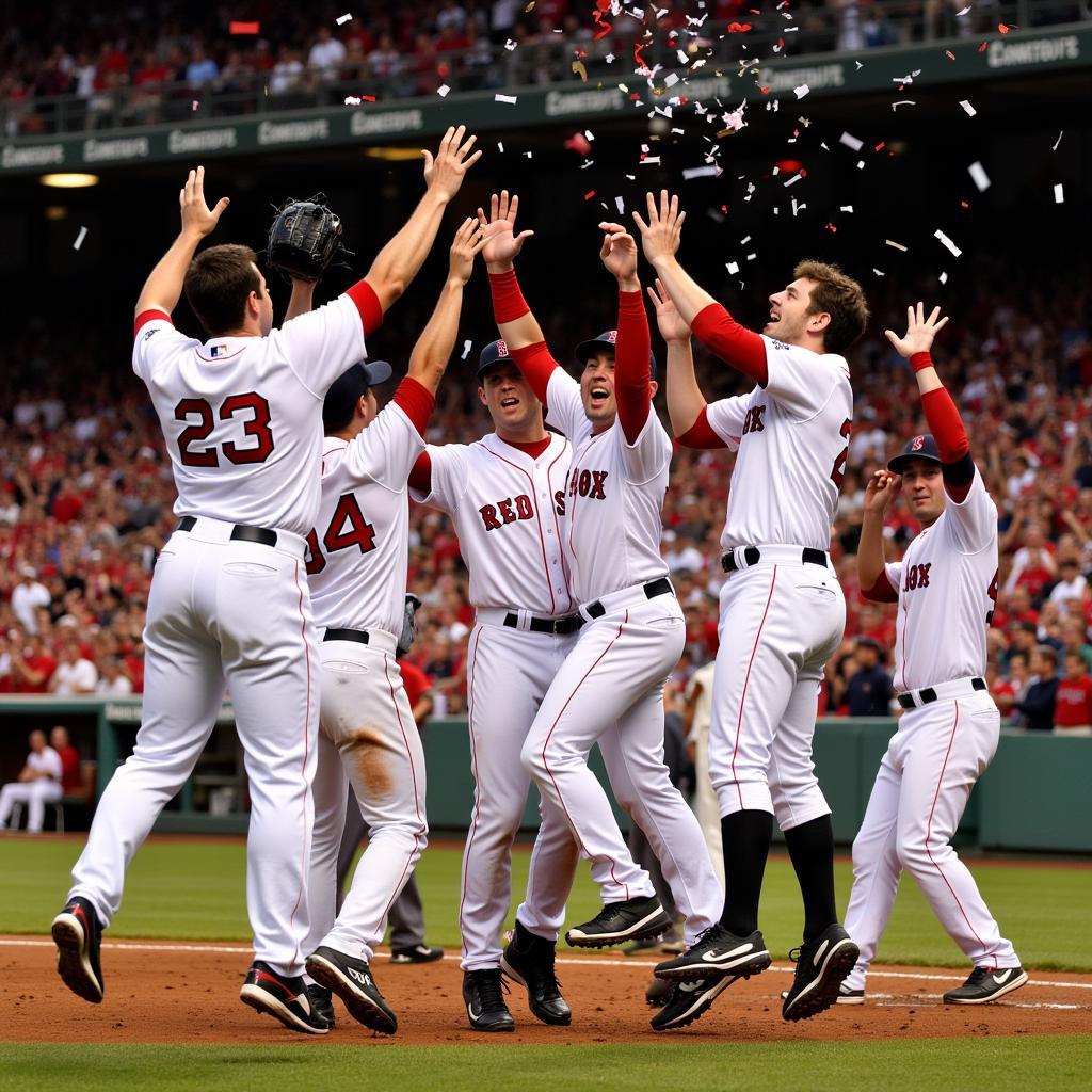 Boston Red Sox Celebration