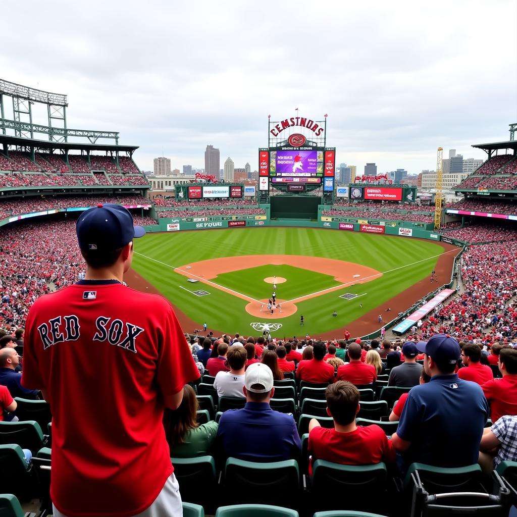 Boston Red Sox Jersey at Fenway Park