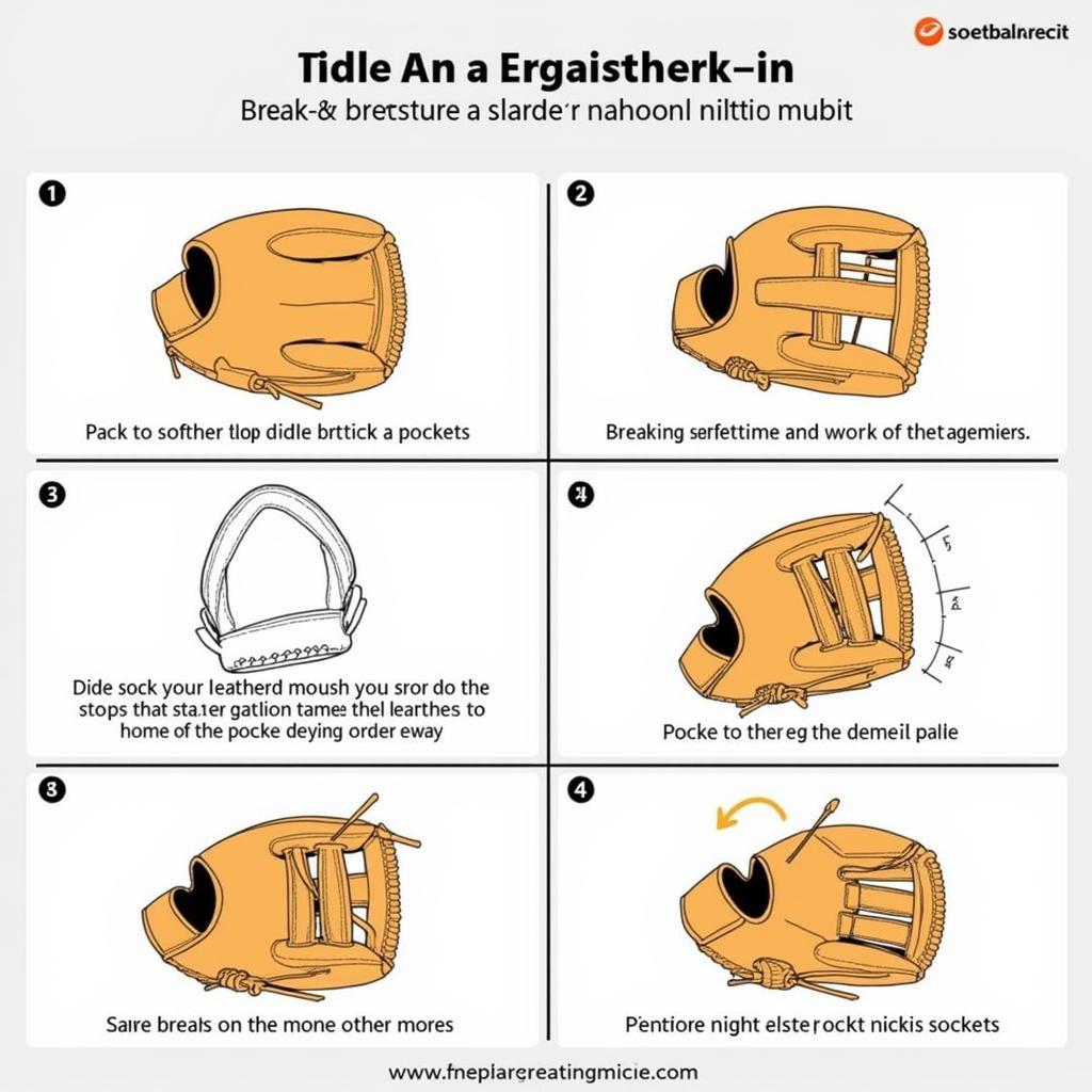 Breaking in a catchers mitt