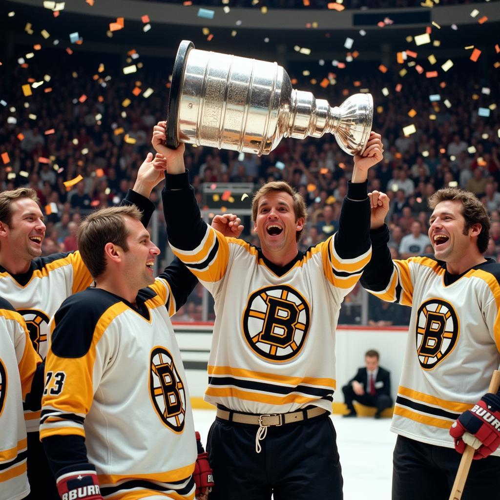 Bruins 1972 Stanley Cup Celebration