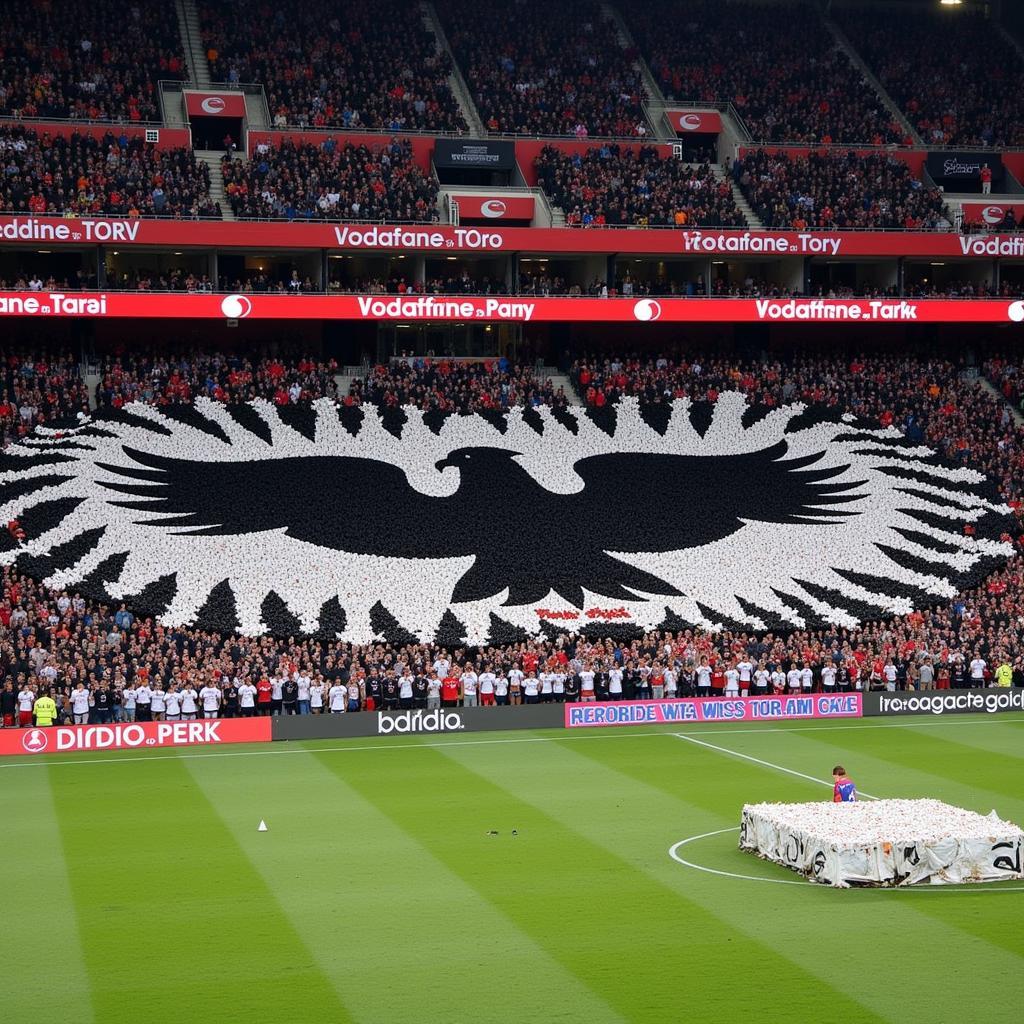 Buddies Toro tifo display in Vodafone Park