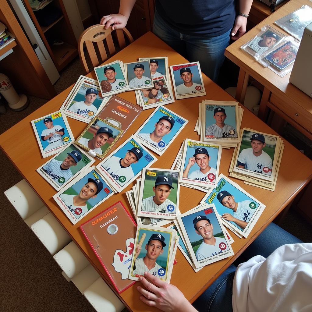 Building a Mickey Mantle Card Collection