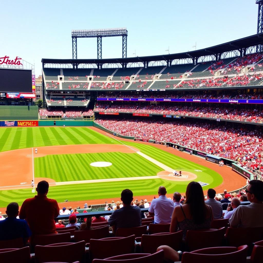 Busch Stadium Section 155 View