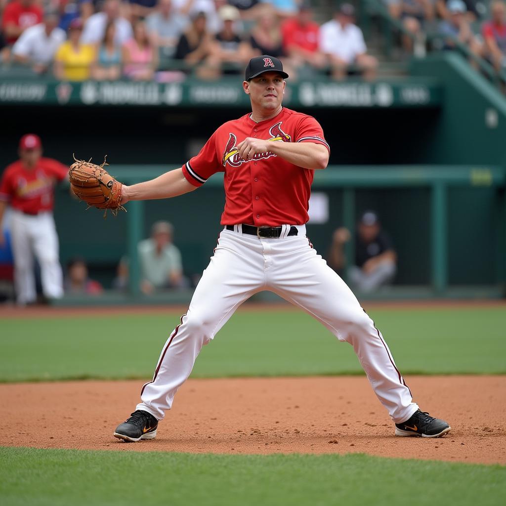 Cal Ripken Jr. in action during a game