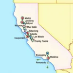 Map of MLS Teams in California