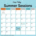 Camp Foley Summer Camp Dates