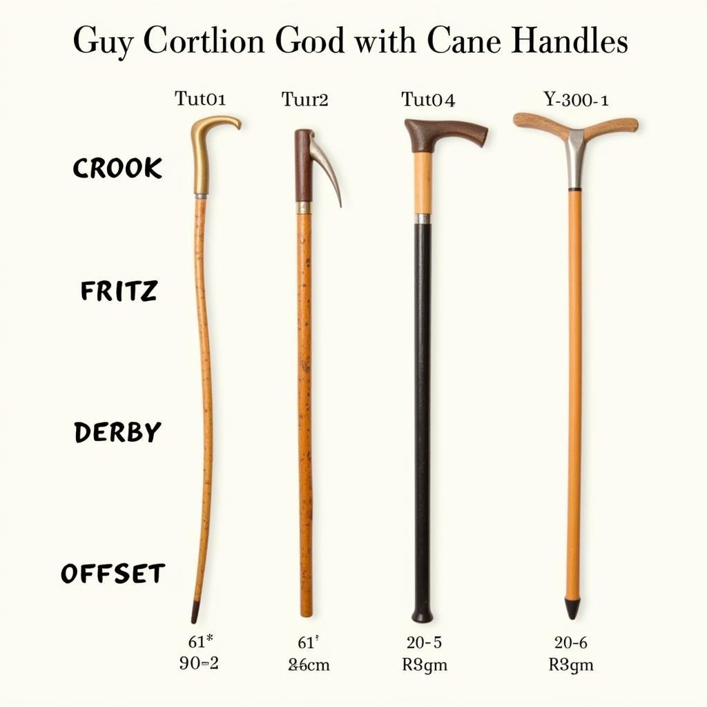 Types of Cane Handles