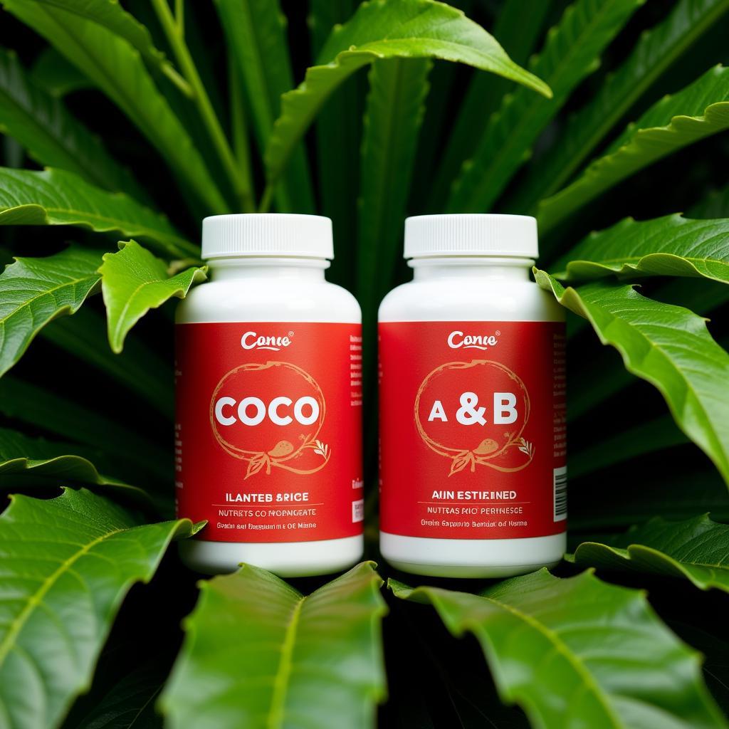 Canna Coco A and B Nutrient Bottles