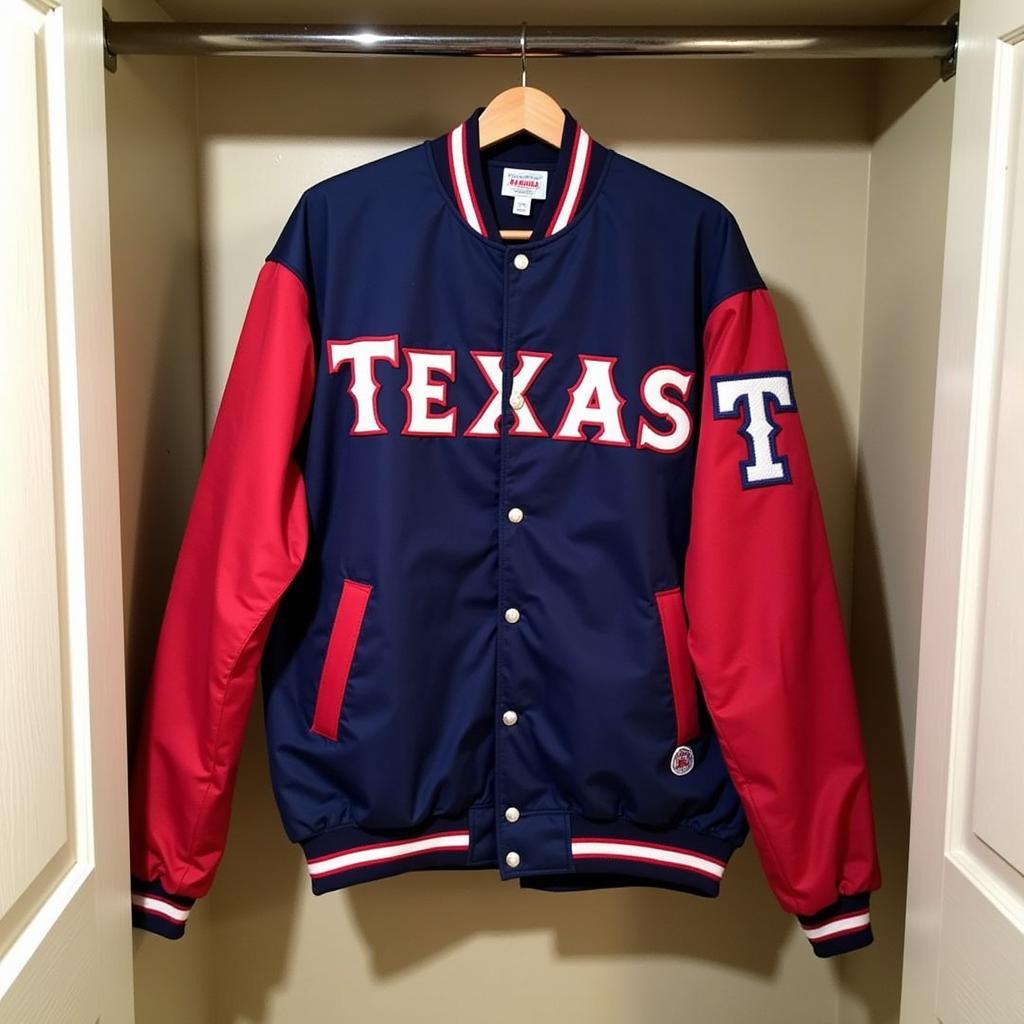 Properly Storing a Vintage Texas Rangers Jacket