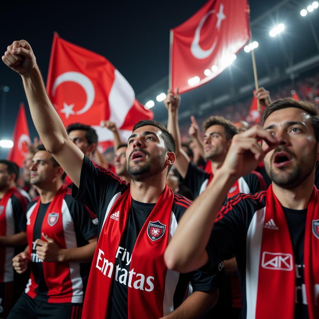 The Çarşı: Besiktas' fervent supporters group