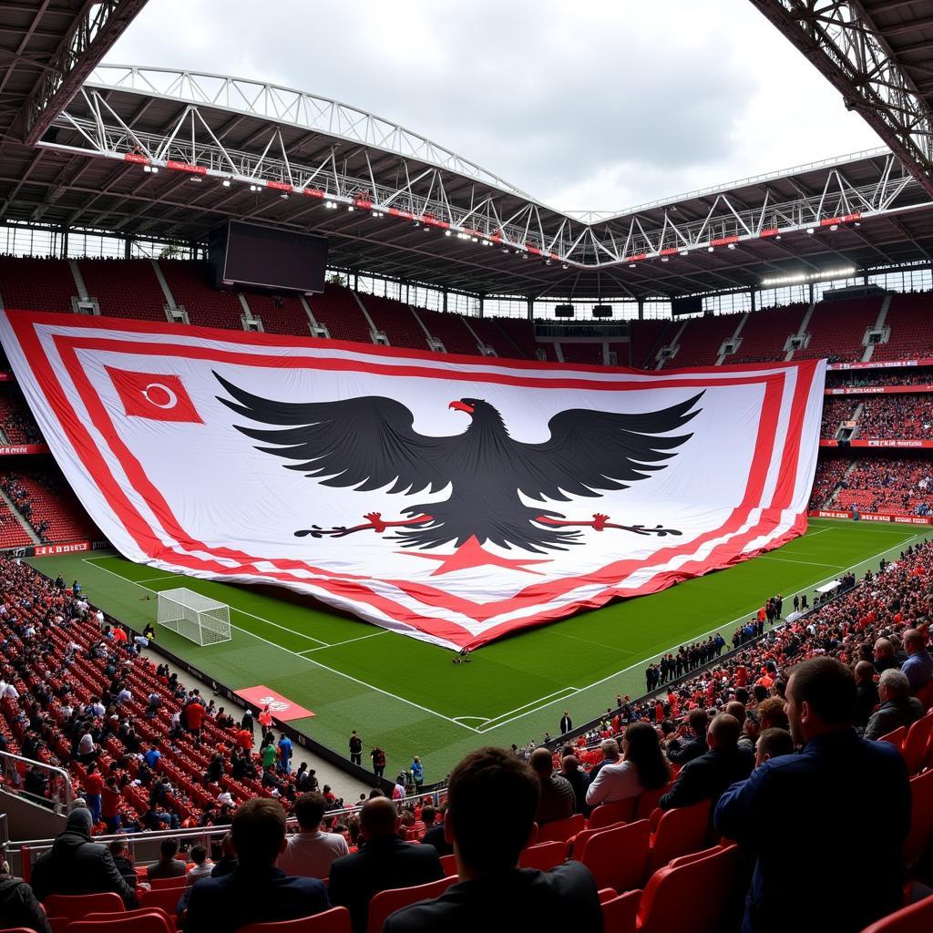 Çarşı supporters' group unveils a breathtaking tifo display