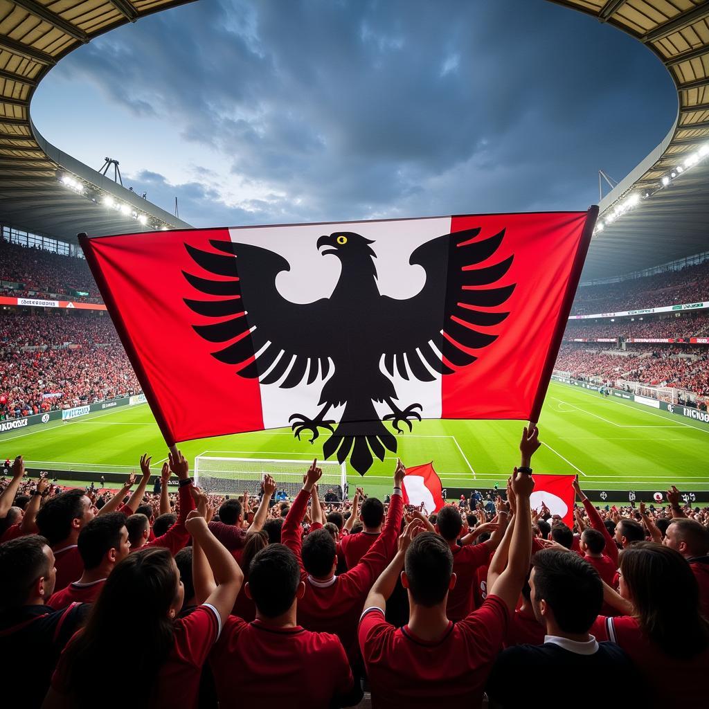 Çarşı tifo display at Vodafone Park