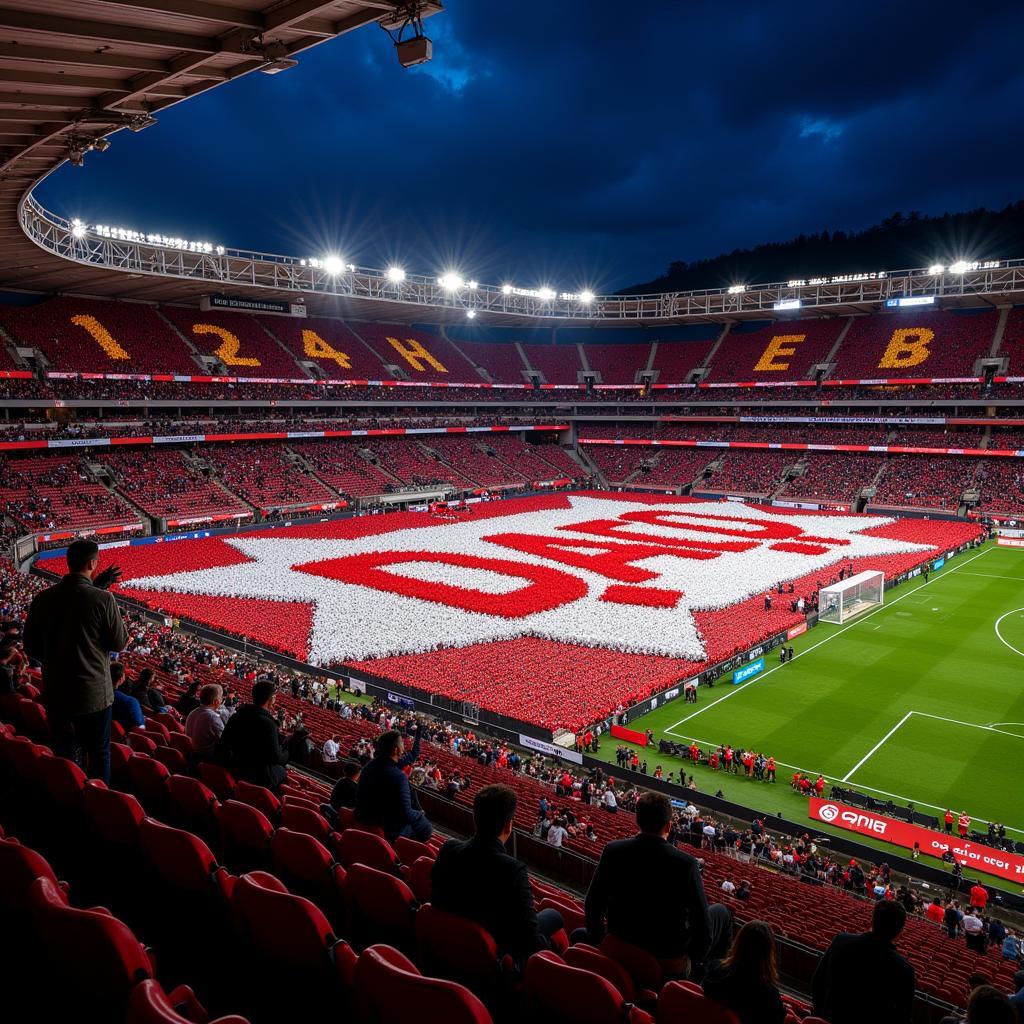 Çarşı Tifo Display at Vodafone Park