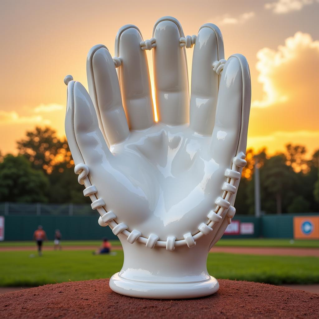 Ceramic Baseball Glove Concept