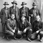 Besiktas Fans in Cert Hats, Early 20th Century