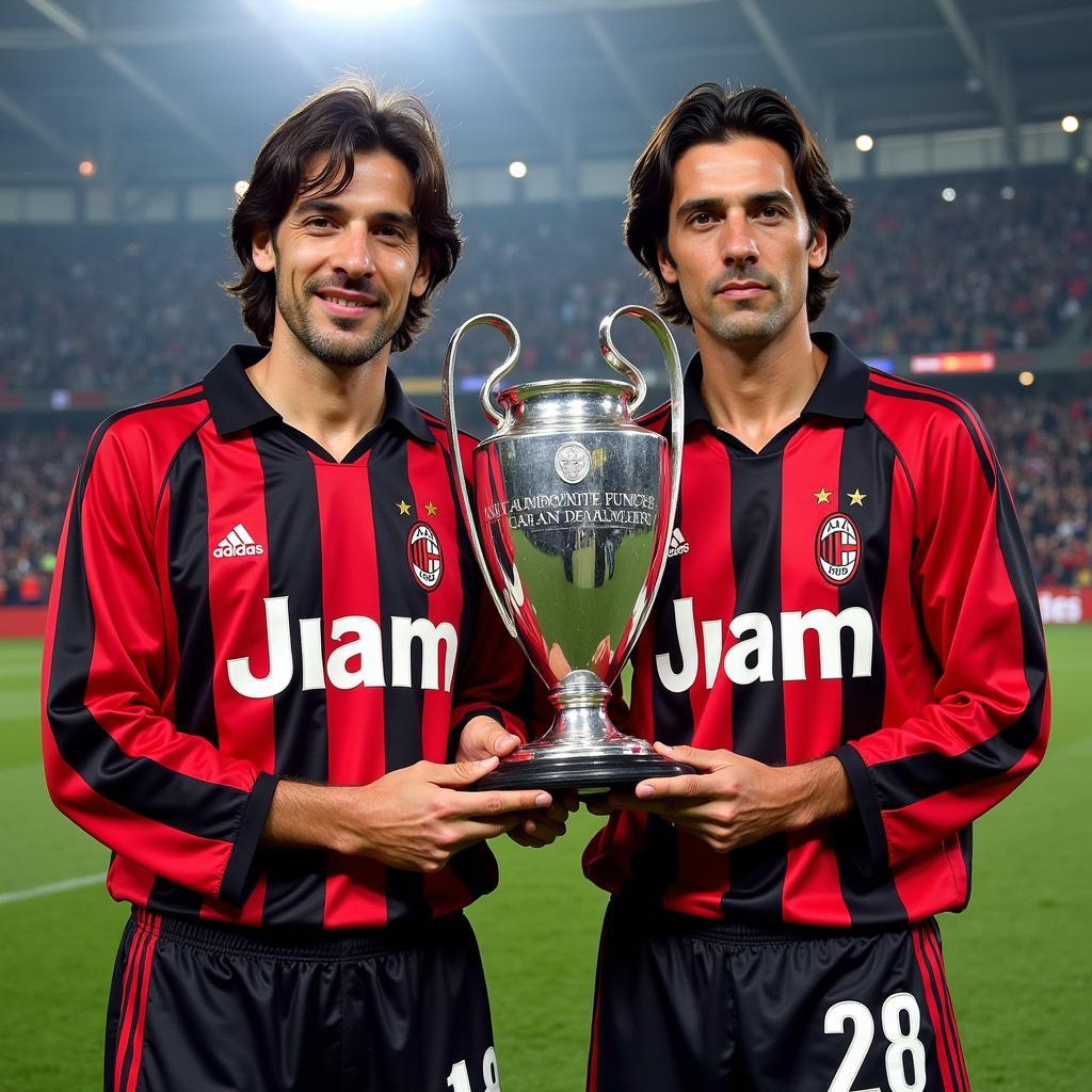 Cesare and Paolo Maldini: AC Milan Legends