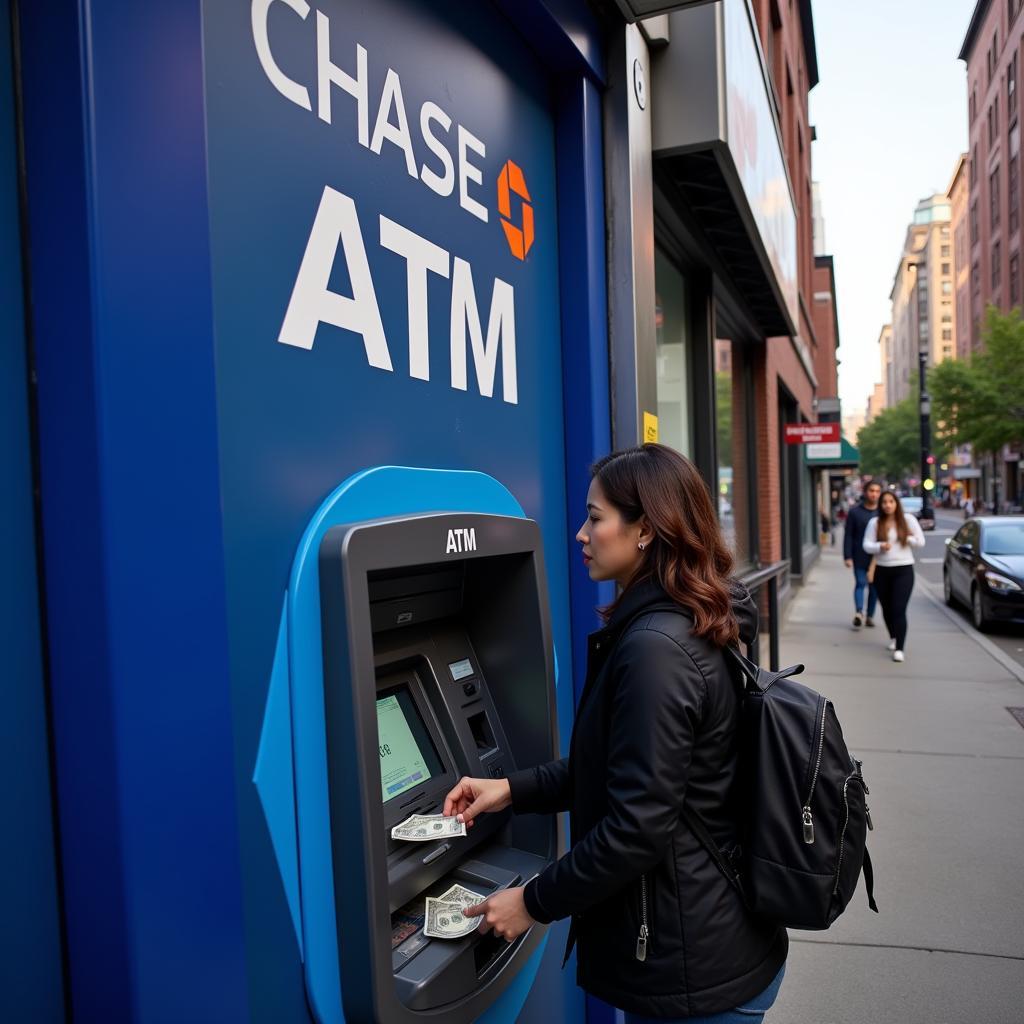 Chase Bank ATM in the Bronx