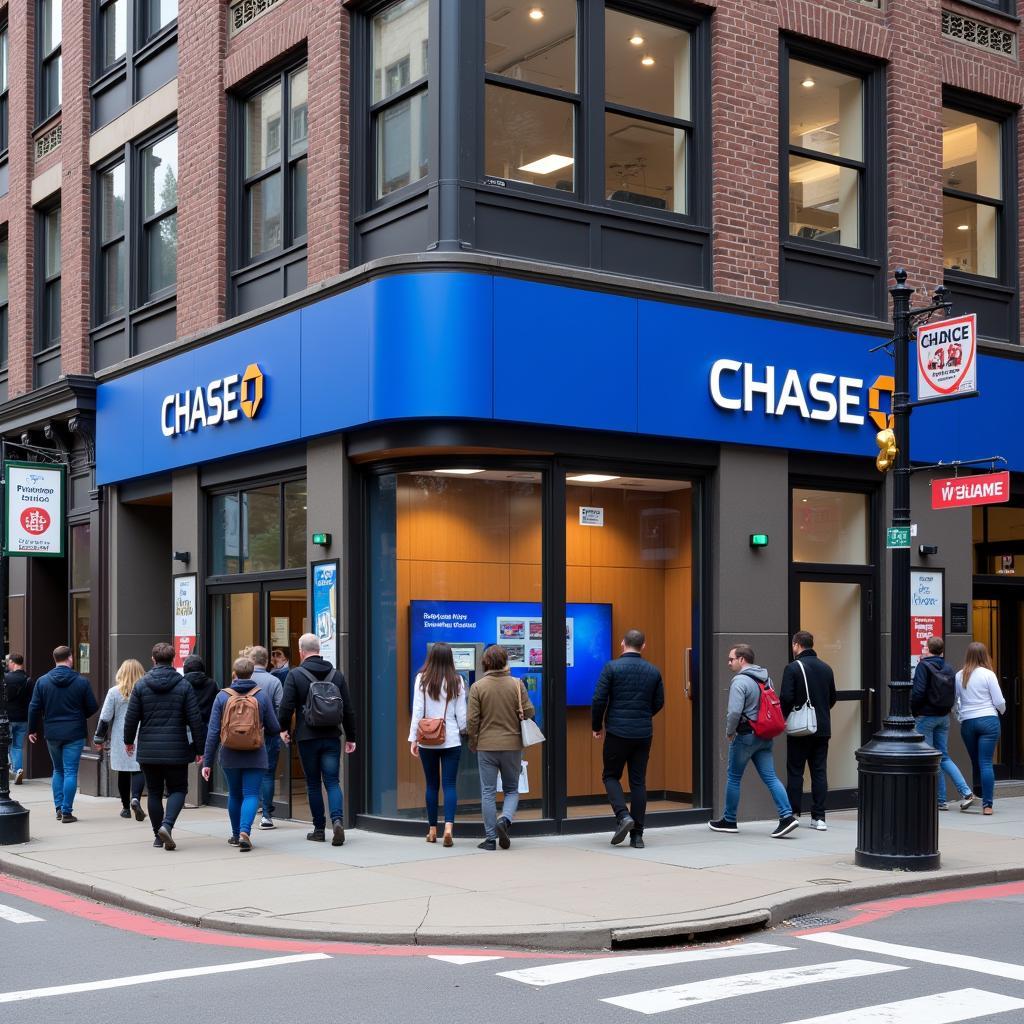 Chase Bank Branch on North Milwaukee Avenue