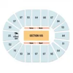 Chase Center Section 105 Seating Chart