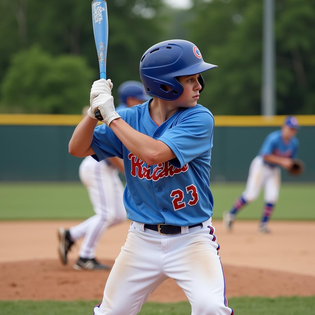 Chaska Cubs Batter Focused at the Plate