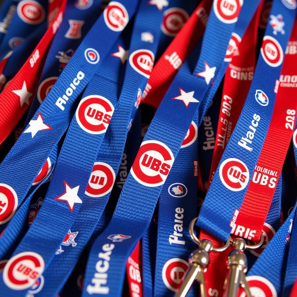 Chicago Cubs Lanyards Collection