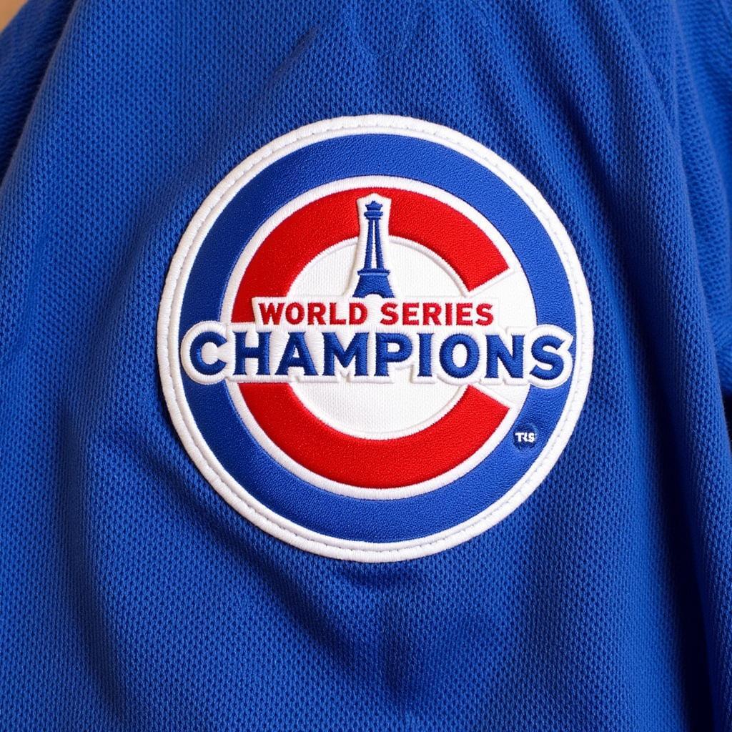 Chicago Cubs World Series Championship Jersey