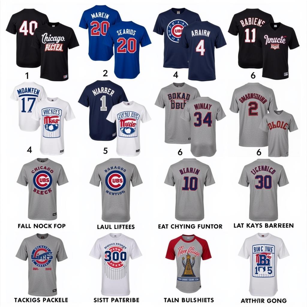 Chicago Cubs World Series Tee Shirt Styles